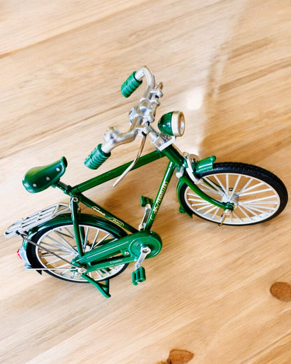 Modelo de bicicleta "Retro Classic" - Miniatura com Gravação, ideal para presente