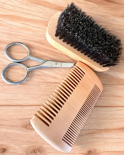 Conjunto de Cuidados para Barba "BeardMaster", possibilidade de personalização com gravação para presente