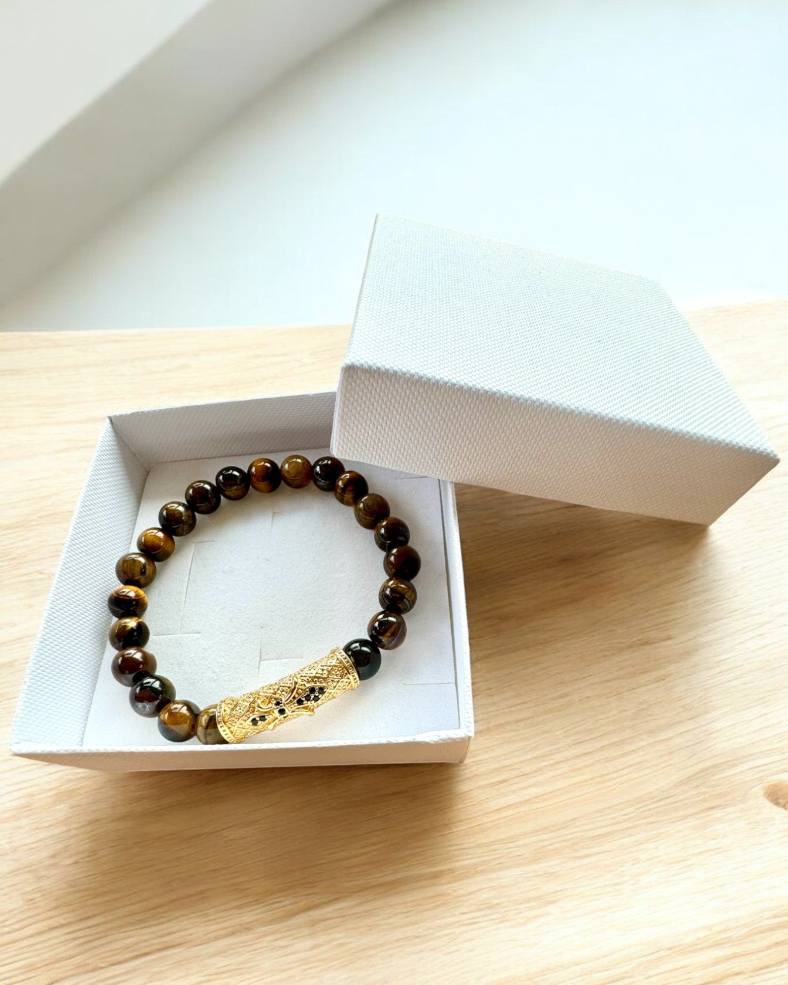 Conjunto de 2 Pulseiras "Golden Eye"