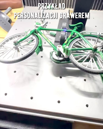 Modelo de bicicleta "Retro Classic" - Miniatura com Gravação, ideal para presente